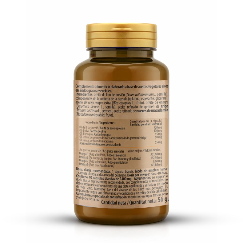 H4U Omega 3, 6, 7 y 9 40 cápsulas blandas special edition
