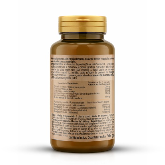 H4U Omega 3, 6, 7 y 9 40 cápsulas blandas special edition