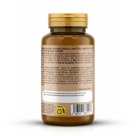 H4U Omega 3, 6, 7 y 9 40 cápsulas blandas special edition