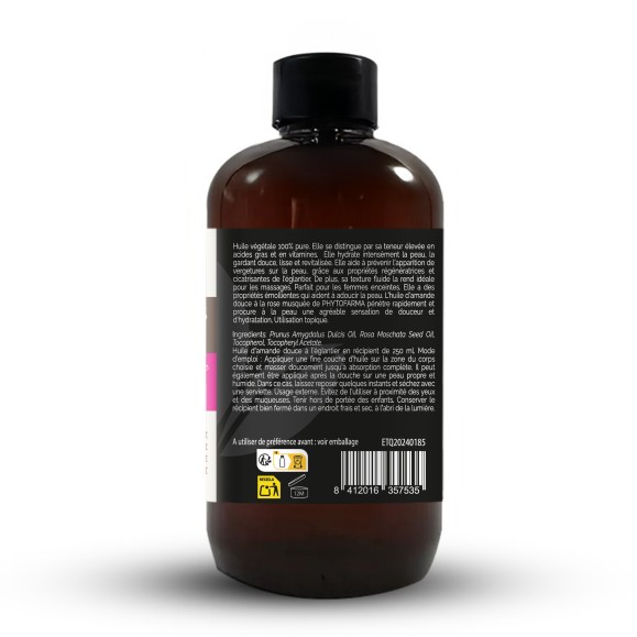 PHYTOFARMA Aceite de Almendras Dulces con Rosa Mosqueta 250 ml