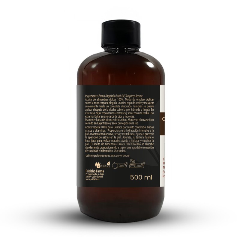 PHYTOFARMA Aceite de Almendras dulces 500 ml