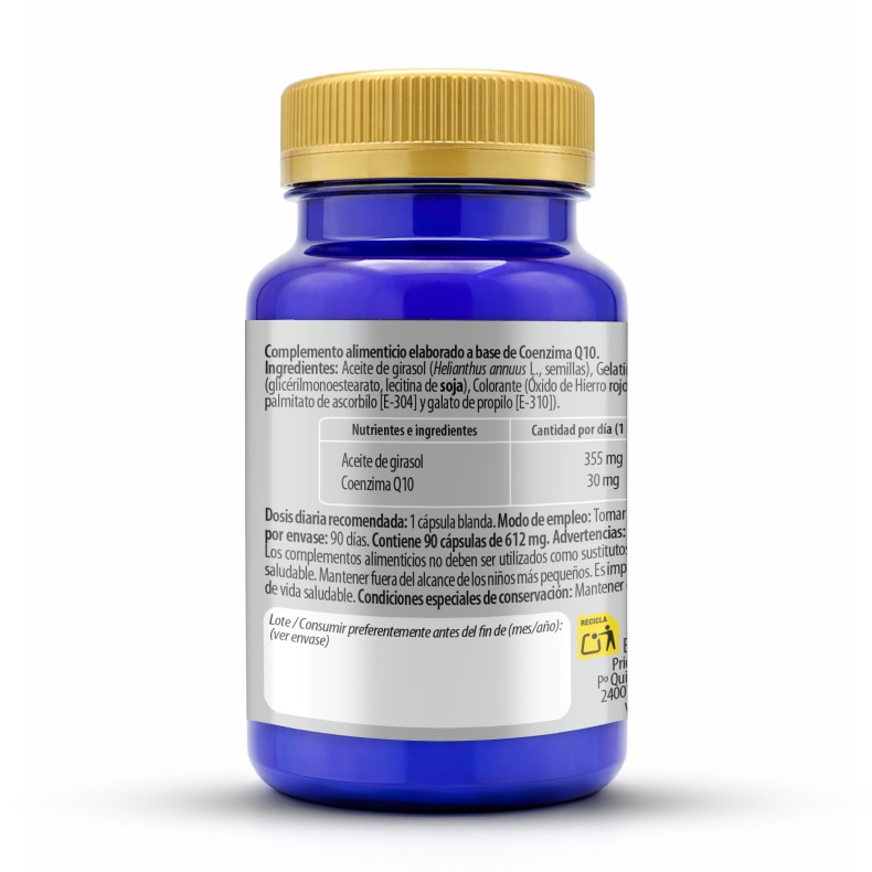 PHYTOFARMA Coenzima Q10 90 cápsulas blandas