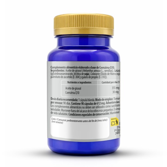 PHYTOFARMA Coenzima Q10 90 cápsulas blandas