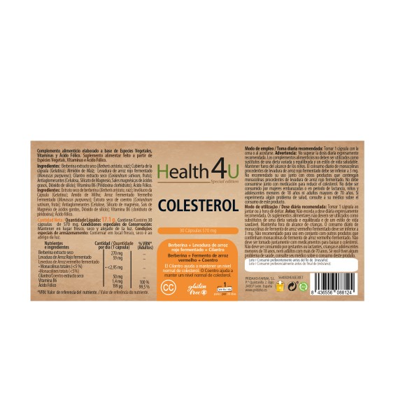 H4U Colesterol 30 cápsulas special edition