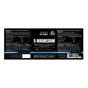 SANON SPORT 5 Magnesium 180 cápsulas 2