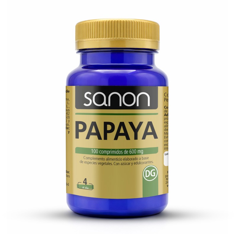 SANON Papaya 100 comprimidos