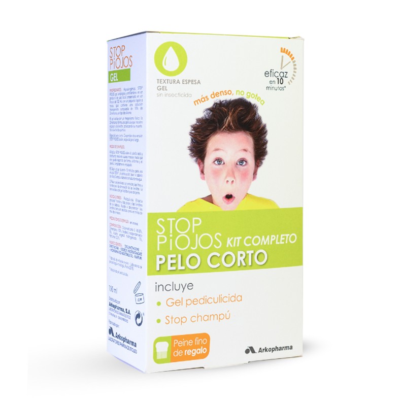 ARKOPHARMA Stop Piojos Kit Completo Gel Pediculicida+ Stop Champú
