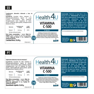 H4U Vitamina C-500 30 cápsulas 2