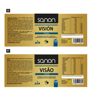 SANON Visión 120 cápsulas 2