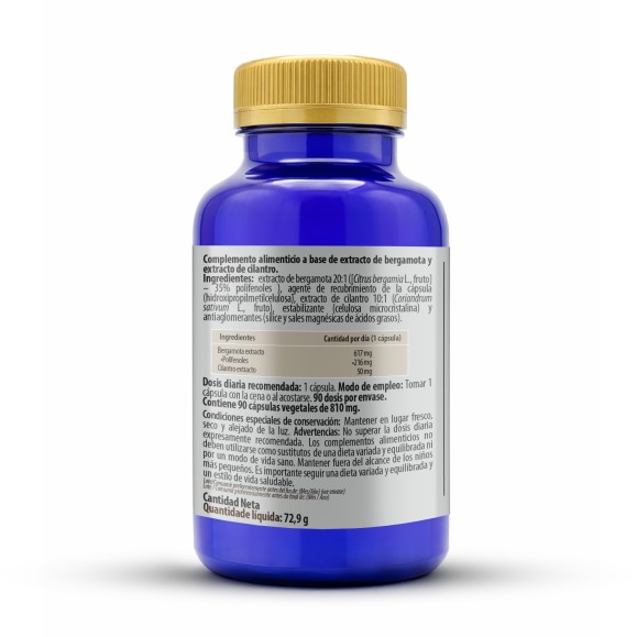 PHYTOFARMA Colesterol (Bergamota + Cilantro) 90 cápsulas