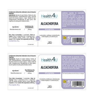 H4U Alcachofera 100 comprimidos 2