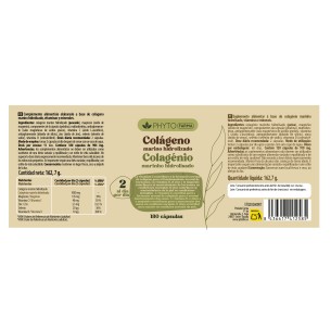 PHYTOFARMA Colágeno marino hidrolizado 180 cápsulas 2