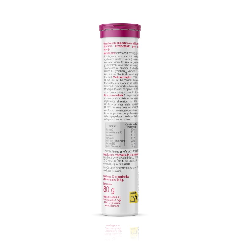 SANON Multivitaminas 20 comprimidos efervescentes sabor naranja