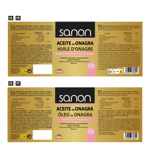 SANON Aceite de Onagra 450 cápsulas blandas 2