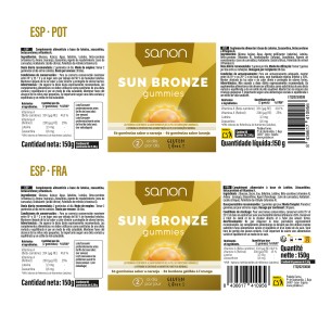 SANON Sun Bronze 60 gummies 2