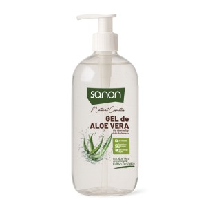SANON Gel de aloe vera con camomila y ácido hialurónico 400 ml