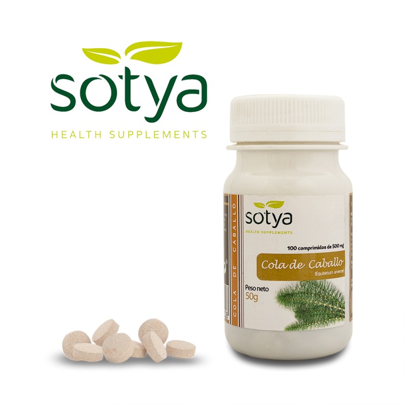 SOTYA Cola de caballo 100 comprimidos 500 mg