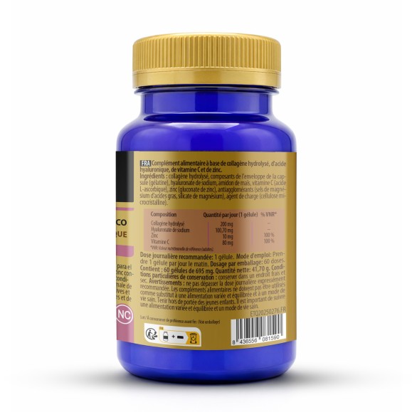 SANON Colágeno + Ácido Hialurónico 60 cápsulas