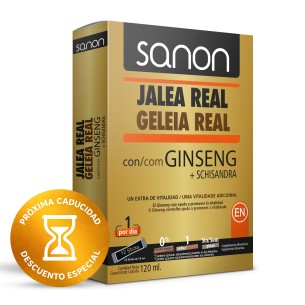 SANON Jalea Real + Ginseng + Schisandra 12 sticks
