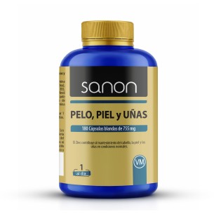 SANON Pelo, piel y uñas 180 cápsulas blandas