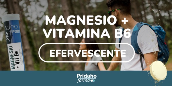 Magnesio + Vitamina B6 en formato efervescente: apoyo al metabolismo energético y a la función muscular