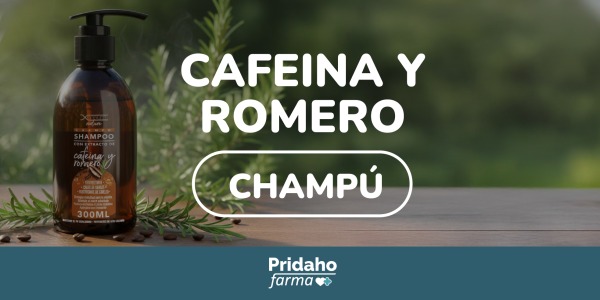 Champú con Cafeína y Romero: energía, fortaleza y vitalidad para tu cabello