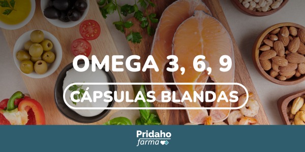 Propiedades del Omega 3, 6 y 9 en cápsulas blandas